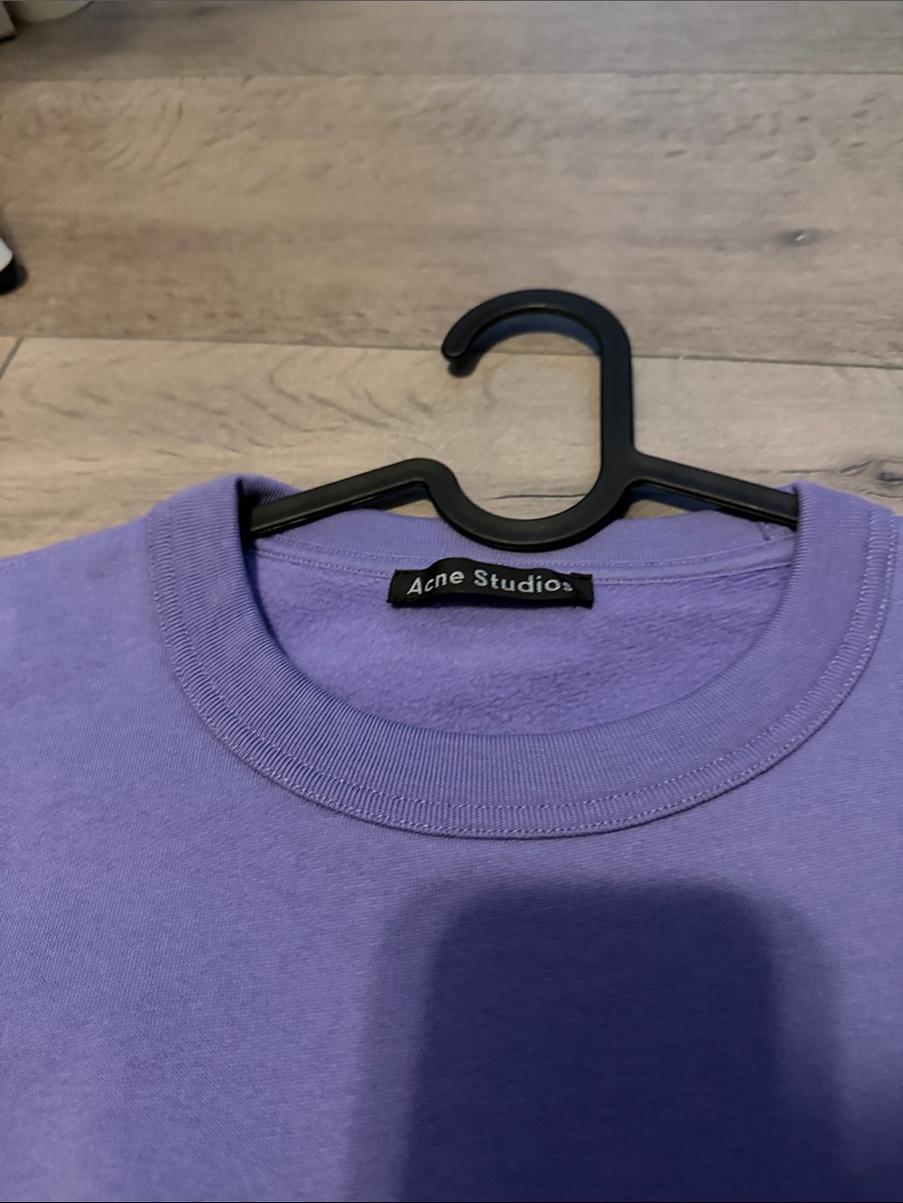 Acne Studios Lavender Crewneck Sweatshirt - Picture 2 of 8